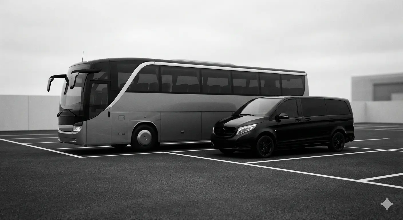 Transporte turístico vs transporte ejecutivo: qué cambia en la gestión de la flota
